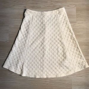 Anthropologie HD in Paris Jacquard Dot Skirt